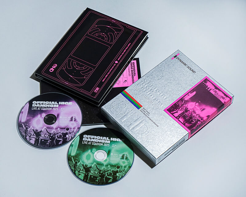 Official髭男dism「LIVE at STADIUM 2025」2026.07.15 Release