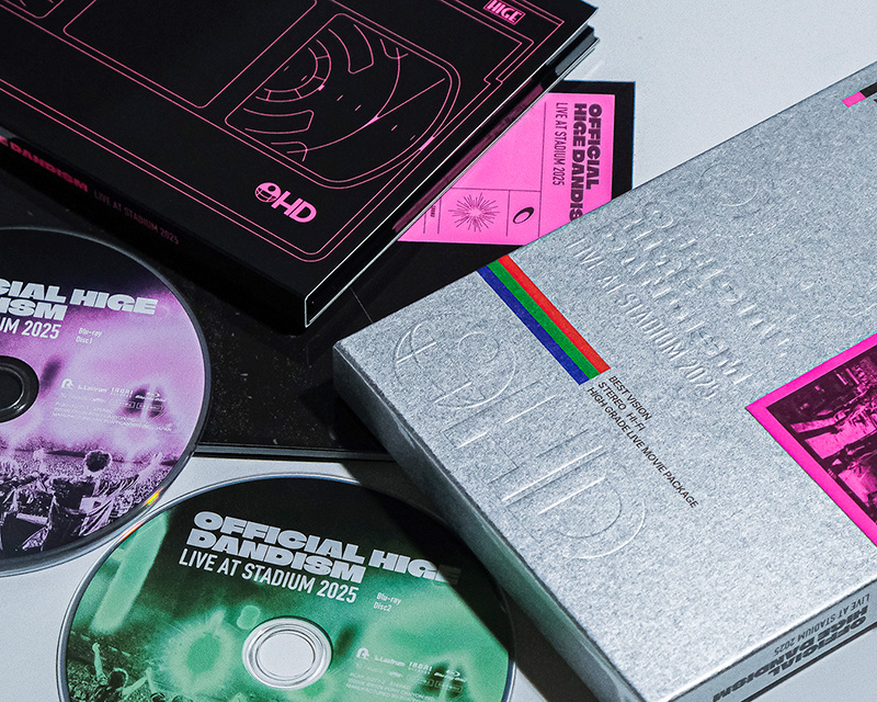Official髭男dism「LIVE at STADIUM 2025」2026.07.15 Release