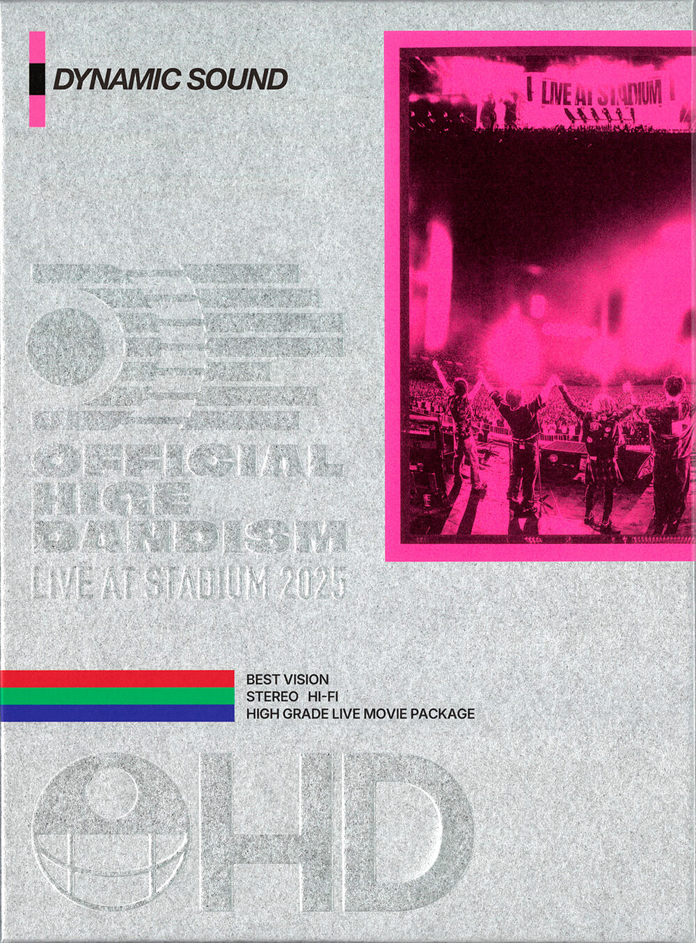 Official髭男dism 初回限定盤 CD DVD ブルーレイ セット Official髭男dism「LIVE at STADIUM 2025」2026.07.15 Release